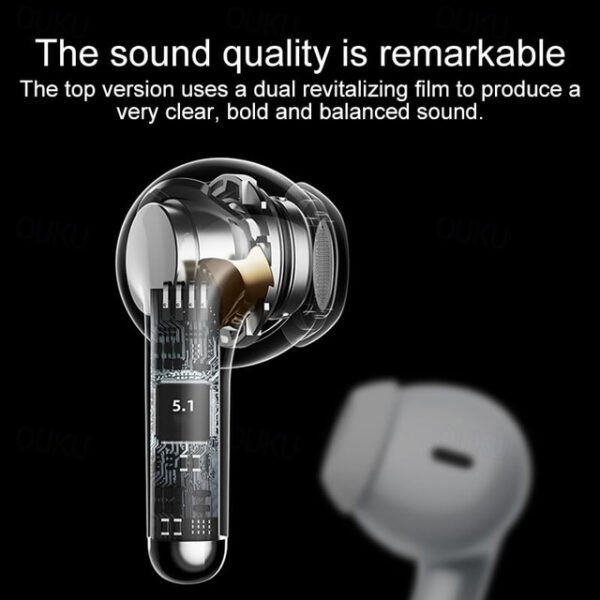 Lenovo LP40pro True Wireless Headphones TWS Earbuds In Ear Bluetooth 5.1 Noise cancellation Waterproof ENC Environmental Noise Cancellation for Apple